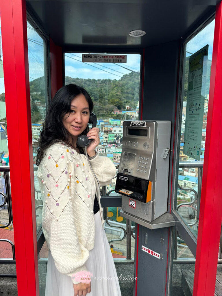 2 days in Busan: photo booth at Gamcheon Village