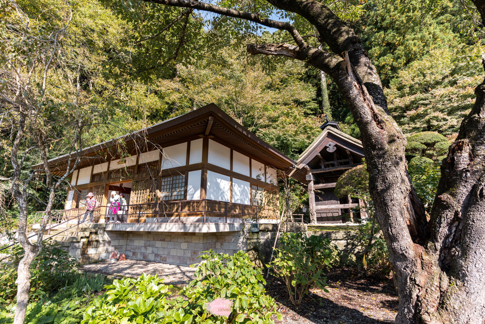 hiking Yamadera shrine