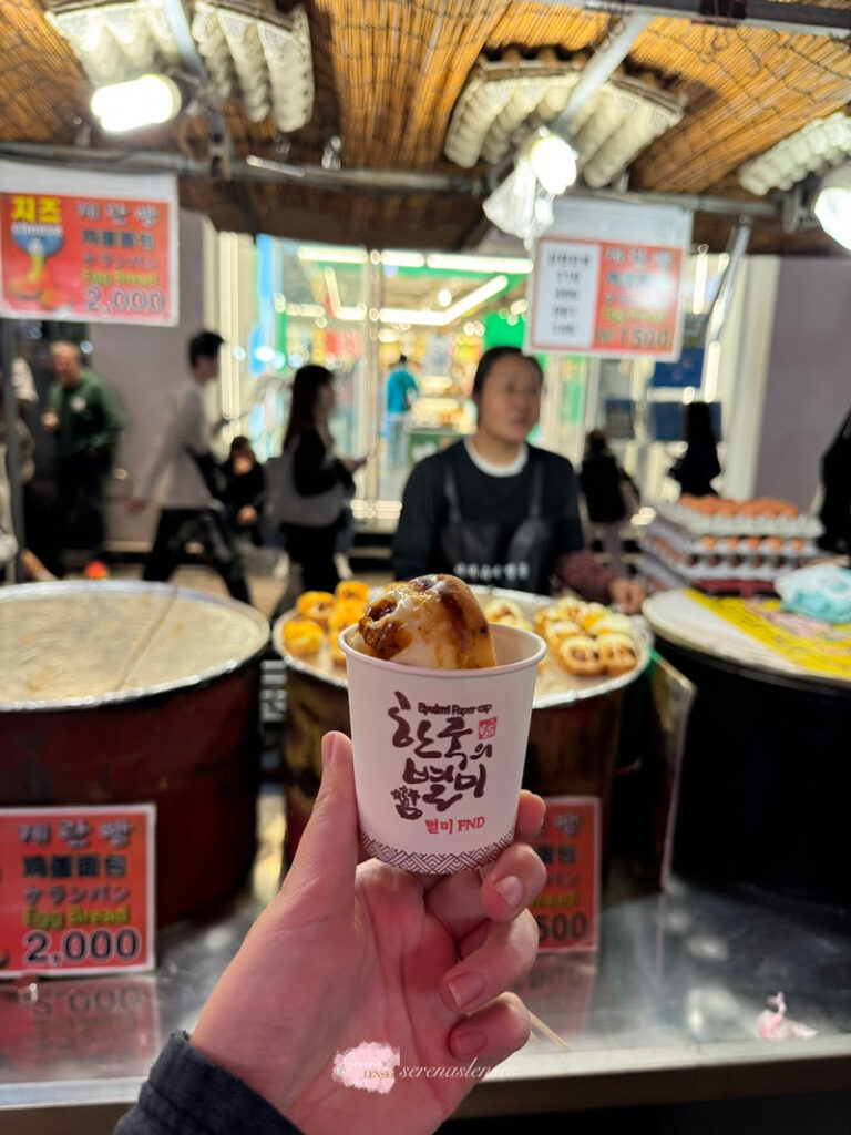 Myeongdong-Night-Market-egg-bread