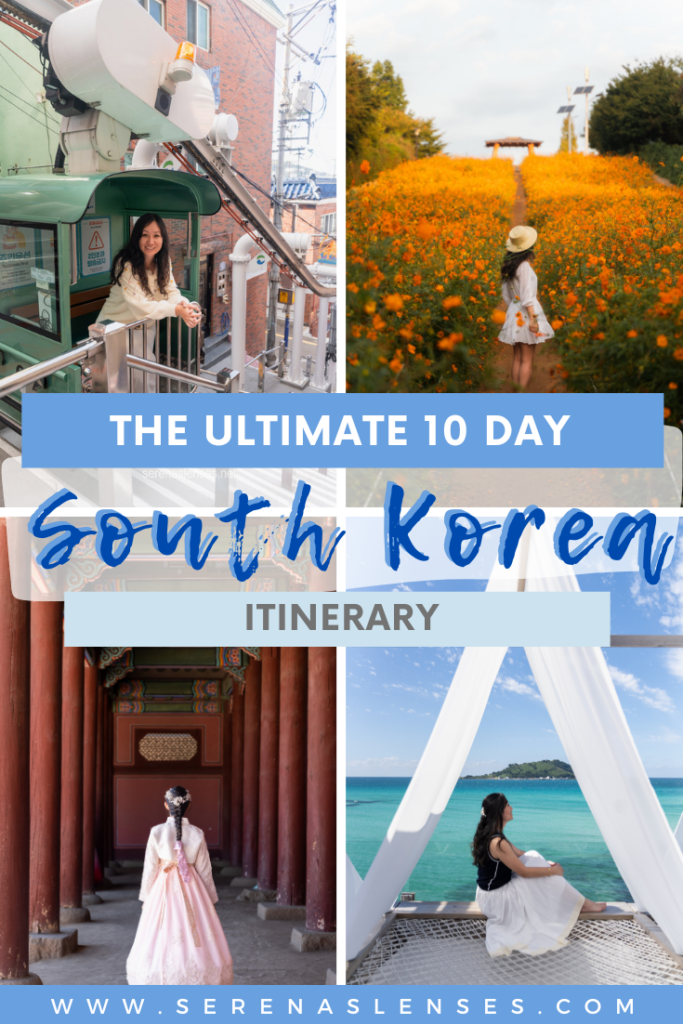 Pinterest Pin: The ultimate 10 day South Korea itinerary